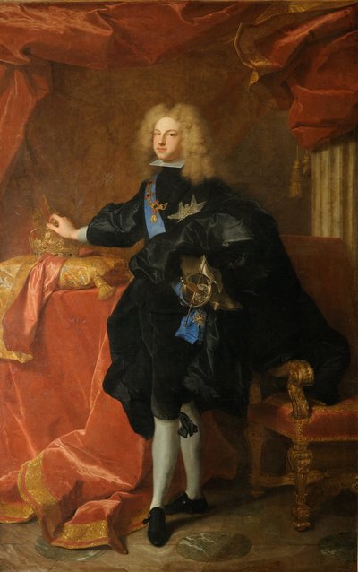 Philipp V., König von Spanien (1683-1746) von Hyacinthe Francois Rigaud